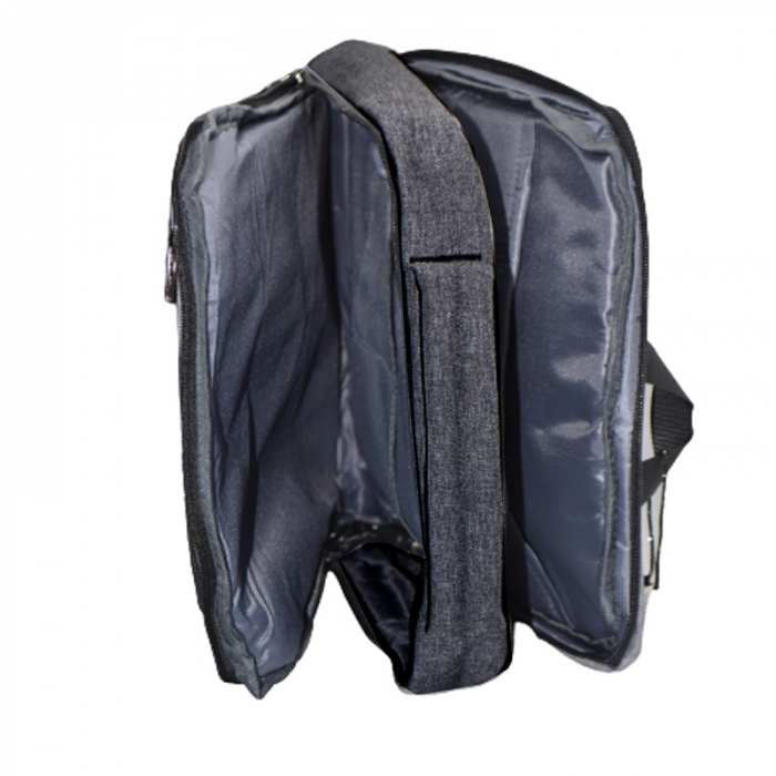 Rucsac laptop 15.6 inch cu port de încărcare USB, 44 x 32 x 16 cm, 2 compartimente, RS36 [5]