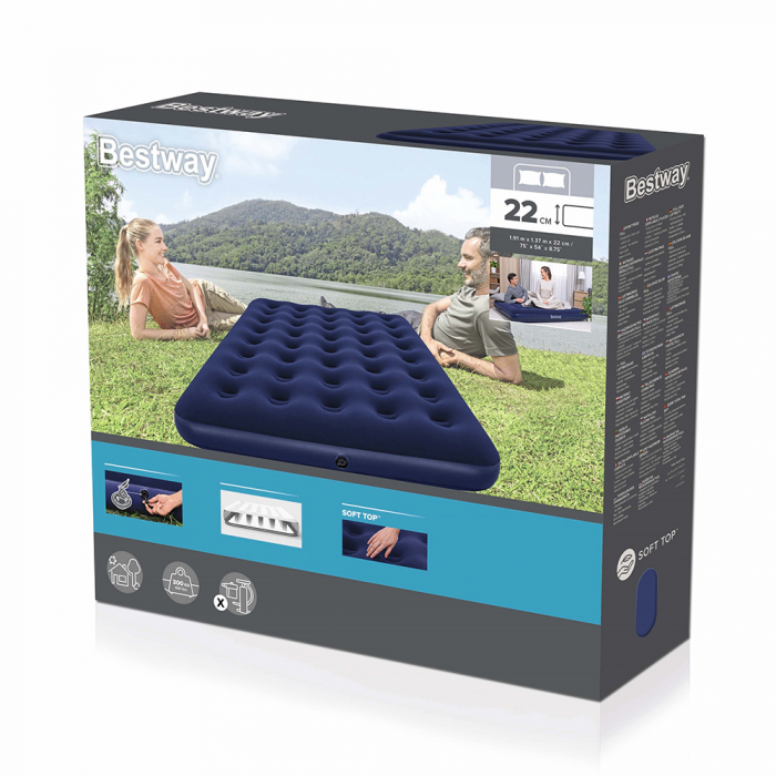 Saltea Gonflabilă Bestway Double 191 x 137 x 22 cm [10]