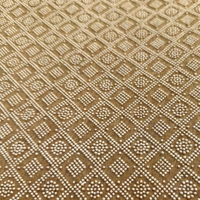 Set covoare baie antiderapante, 3 piese, gri, textură soft triunghi [3]