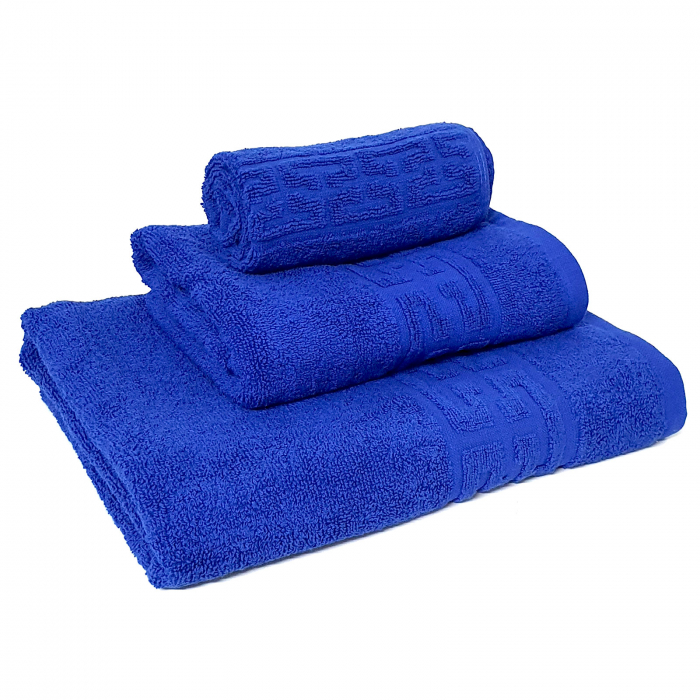 Set 3 prosoape de baie 70x130 cm, 50x90 cm, 30x50 cm, bumbac [1]