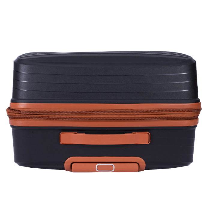 Set 3 trolere L+M+S, Polipropilenă flexibilă anti-casabilă, 4 roți duble, diverse culori [10]