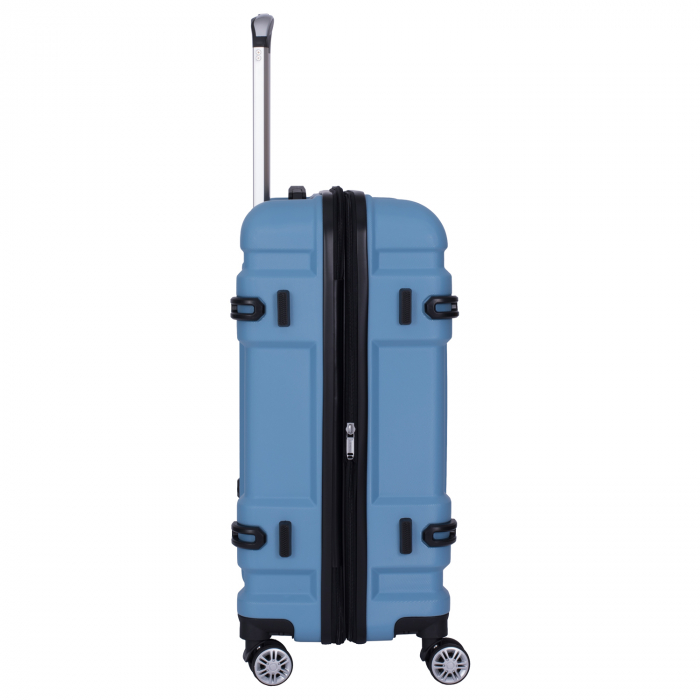 Set 4 valize troler ABS, 4 roți, 4 dimensiuni, albastru, TRC210 [5]