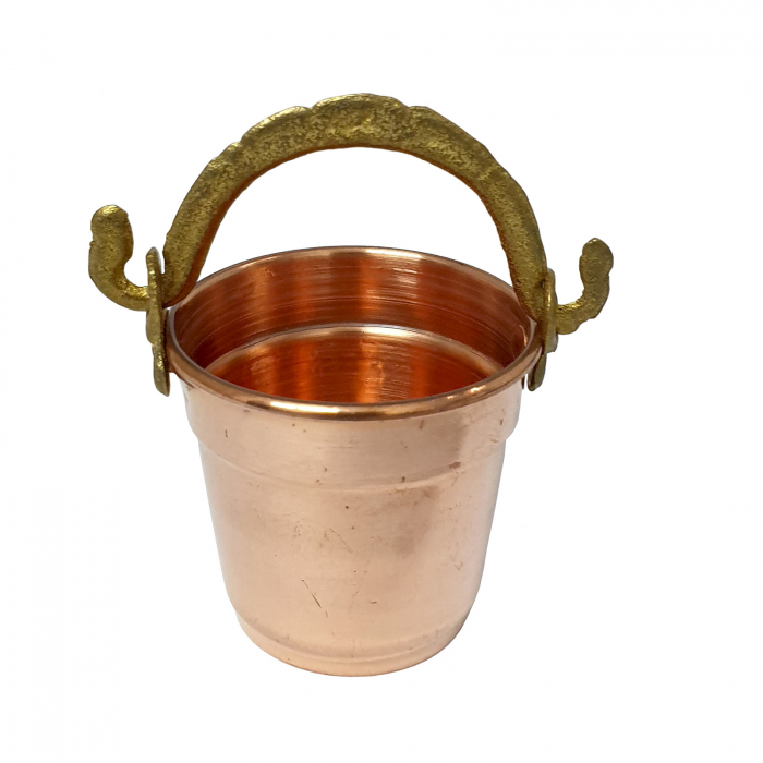 Set 4 găletușe decorative din cupru 150 ml CTR14 [4]
