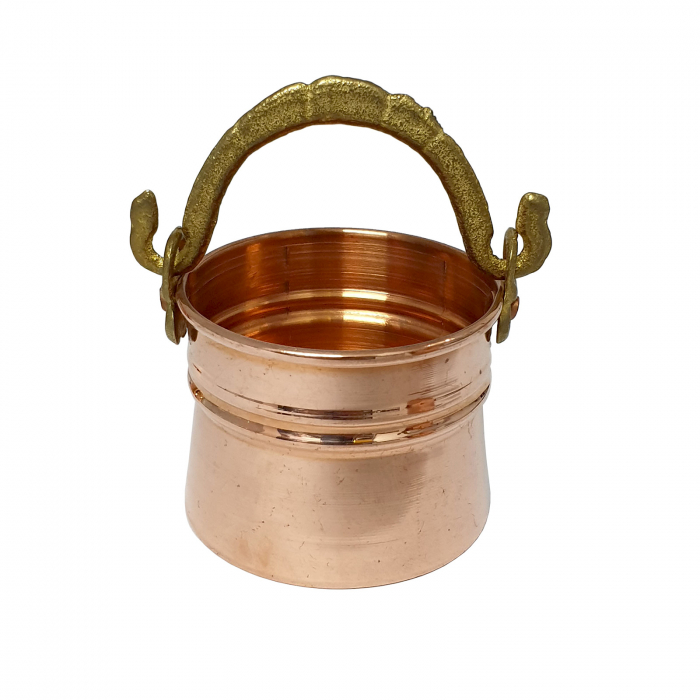 Set 4 găletușe decorative din cupru 150 ml CTR14 [5]