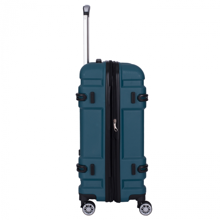 Set 4 valize troler ABS, 4 roți, 4 dimensiuni, verde, TRC211 [5]