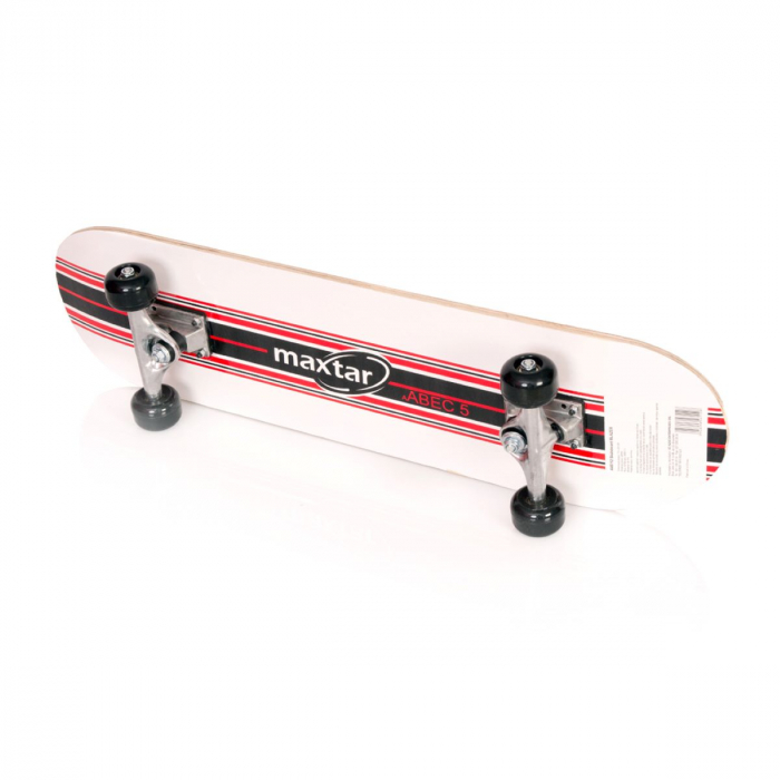 Skateboard Maxtar Blazer, începători, negru [2]
