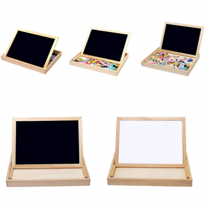 Tabliță magnetică cu față dublă și accesorii JC85 [2]