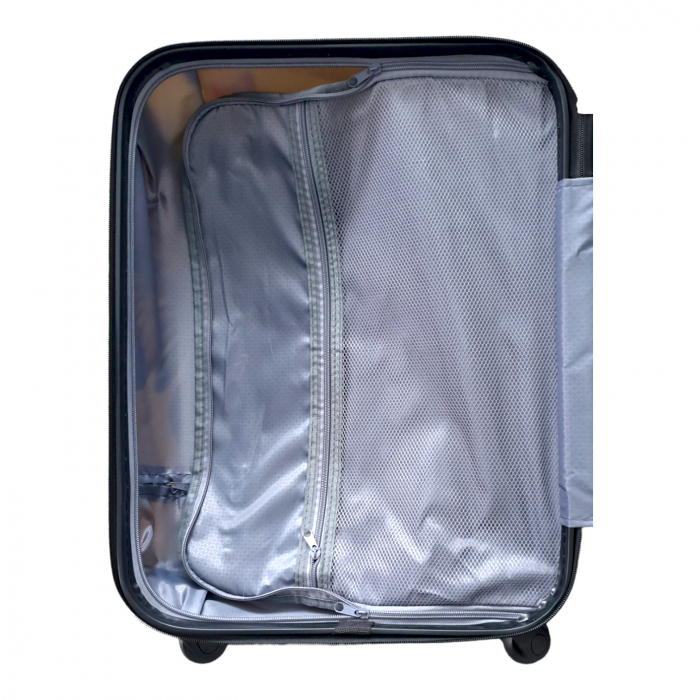 Troler cabină avion, 50x32x20 cm, 4 roți, ABS, diverse culori, TRC120 [5]