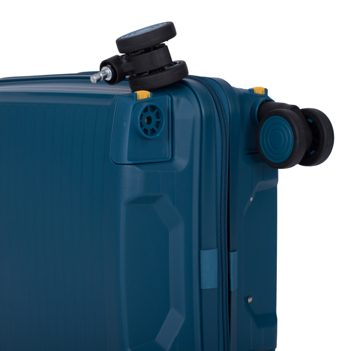 Troler cabină avion, 50x34x18 cm, 4 roți detașabile, PP flexibilă anti-casabilă, diverse culori [26]