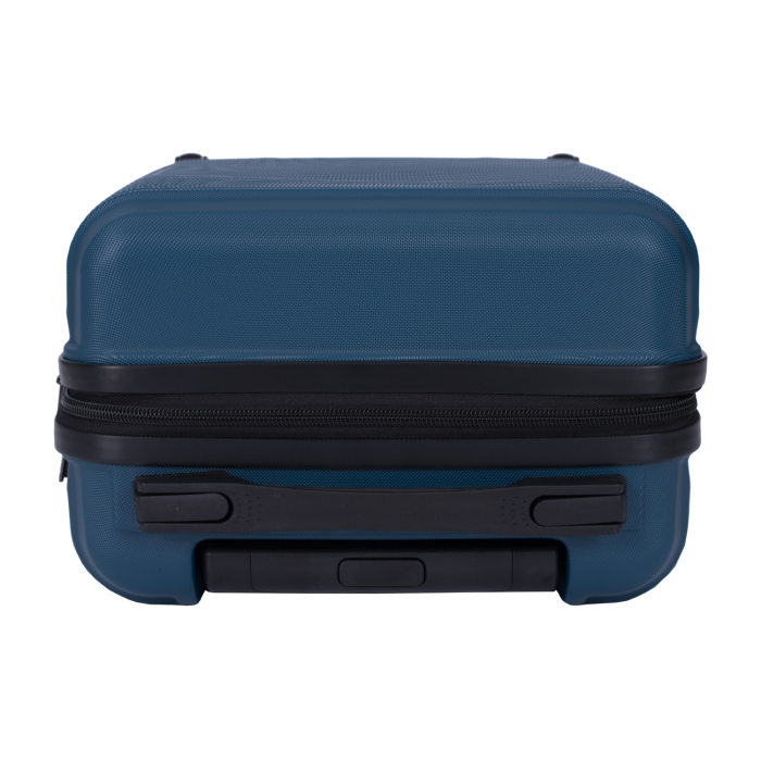 Troler cabină avion, zboruri low-cost, 40x30x20 cm, 4 roți detașabile, ABS, albastru [8]