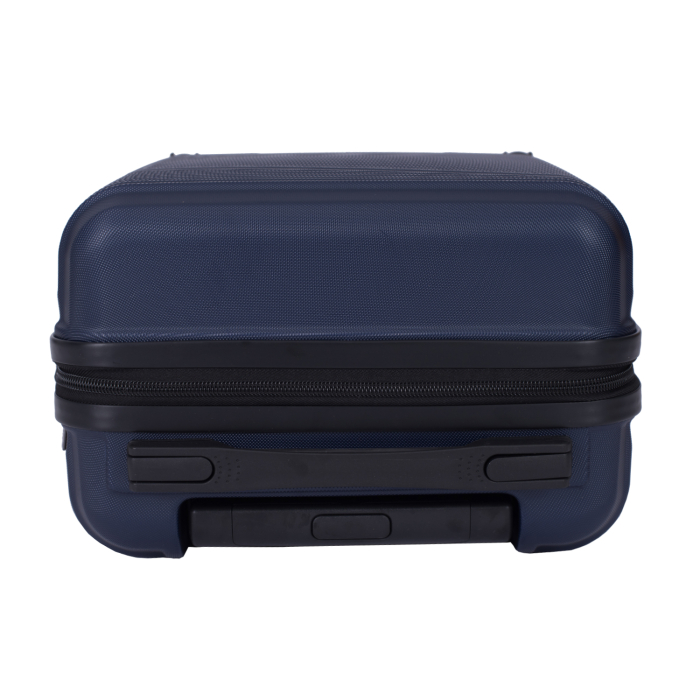 Troler cabină avion, zboruri low-cost, 40x30x20 cm, 4 roți detașabile, ABS, bleumarin [8]