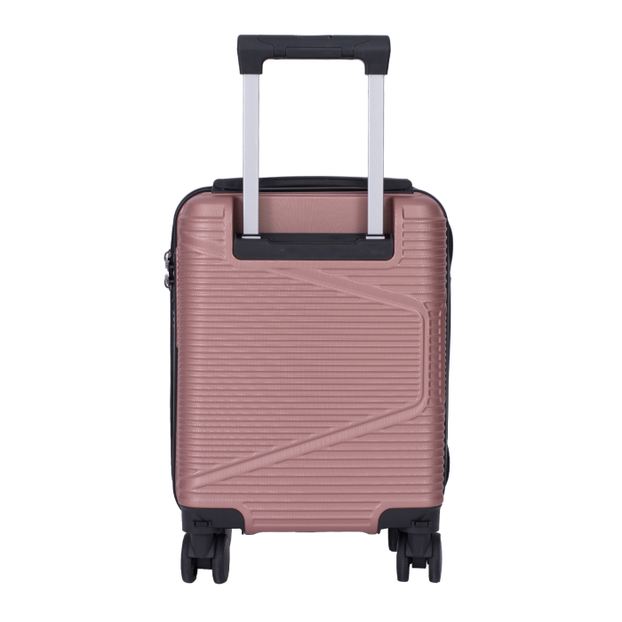 Troler cabină avion, zboruri low-cost, 40x30x20 cm, 4 roți detașabile, ABS, corai [3]