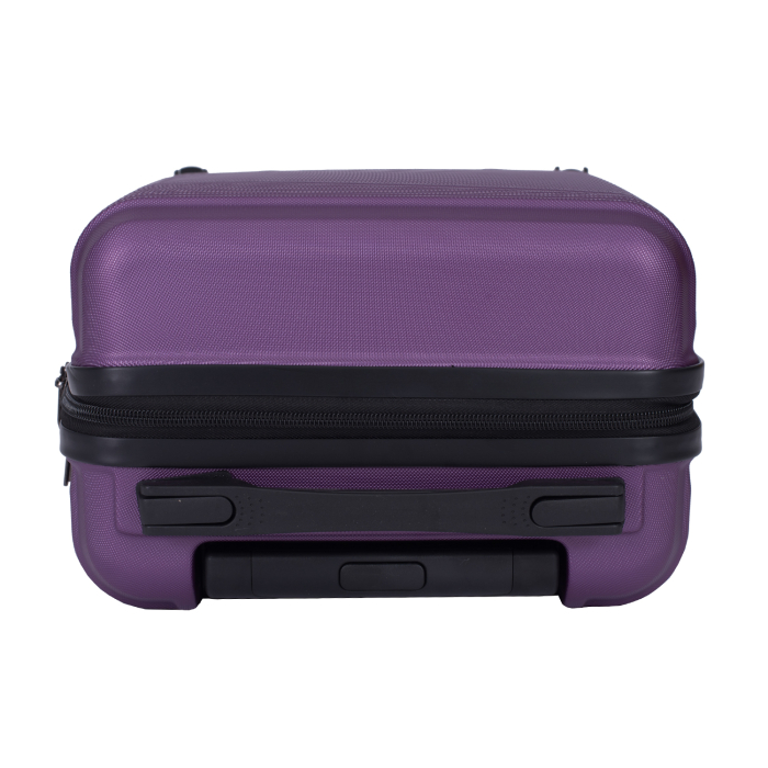 Troler cabină avion, zboruri low-cost, 40x30x20 cm, 4 roți detașabile, ABS, mov [8]