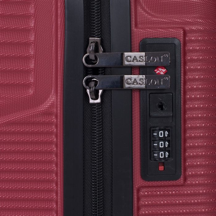 Troler cabină avion, zboruri low-cost, 40x30x20 cm, 4 roți detașabile, ABS, grena [6]