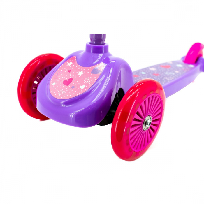 Trotinetă copii Maxtar Sparkle, roz [7]