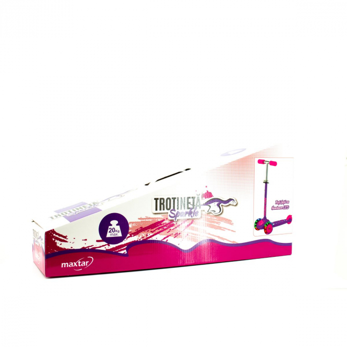 Trotinetă copii Maxtar Sparkle, roz [9]