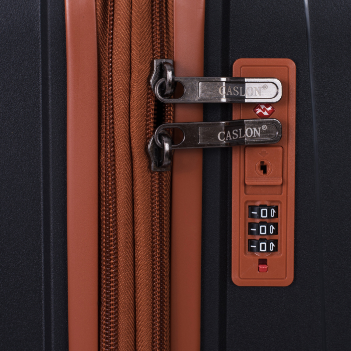 Valiză Troler Mic 55x36x20 cm, 38 litri, Polipropilenă, 4 Roți Duble, diverse culori [6]