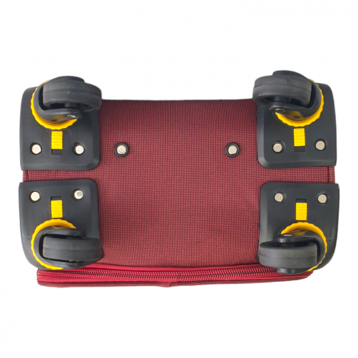 Troler cabină avion, zboruri low-cost, 40x30x20 cm, 4 roți, rosu, TRC105 [4]