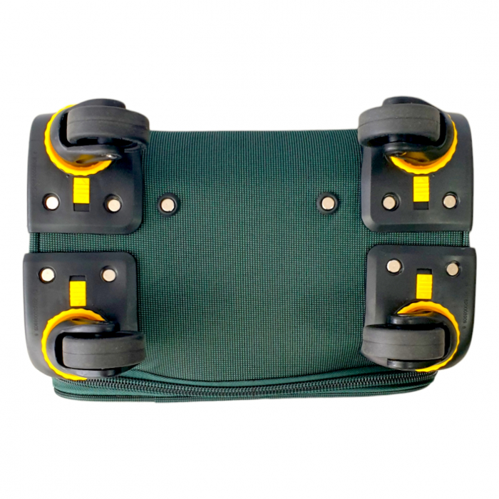 Troler cabină avion, zboruri low-cost, 40x30x20 cm, 4 roți, verde, TRC104 [4]