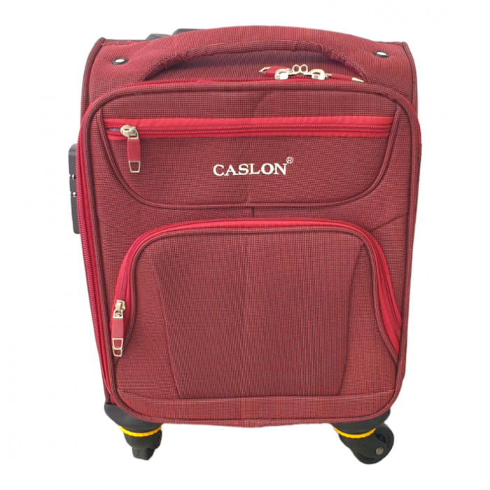 Troler cabină avion, zboruri low-cost, 40x30x20 cm, 4 roți, rosu, TRC105 [3]