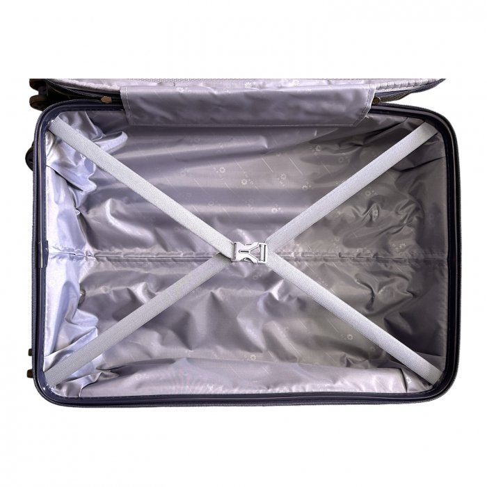 Valiză troler polipropilenă PP, 70x44x30 cm, bleumarin, 4 roți, TRC202 [7]