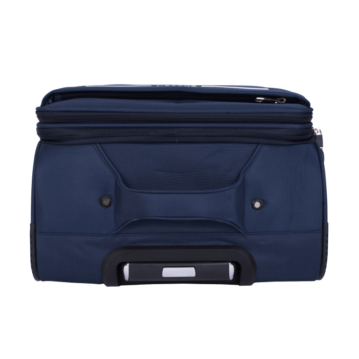 Valiză troler textil, bleumarin, 4 roți antișoc, mic [5]