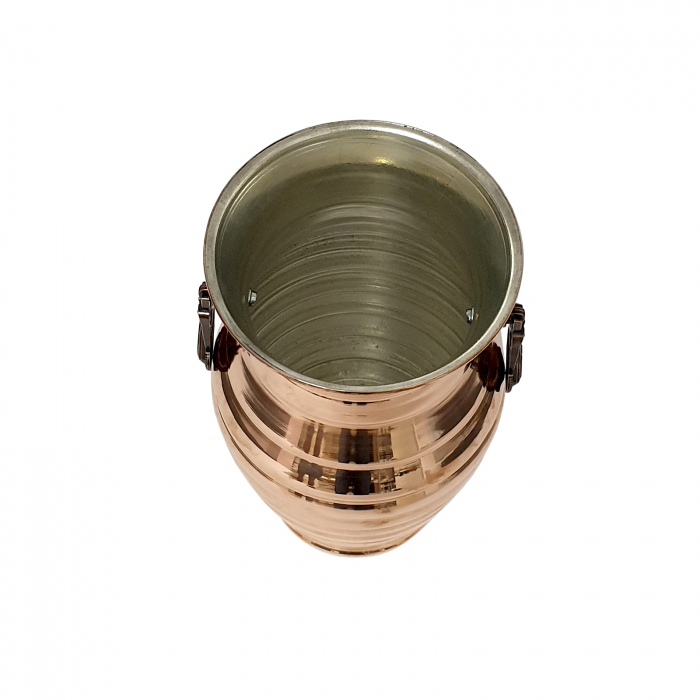 Vază din cupru lucrată manual 2000 ml CTR15 [4]