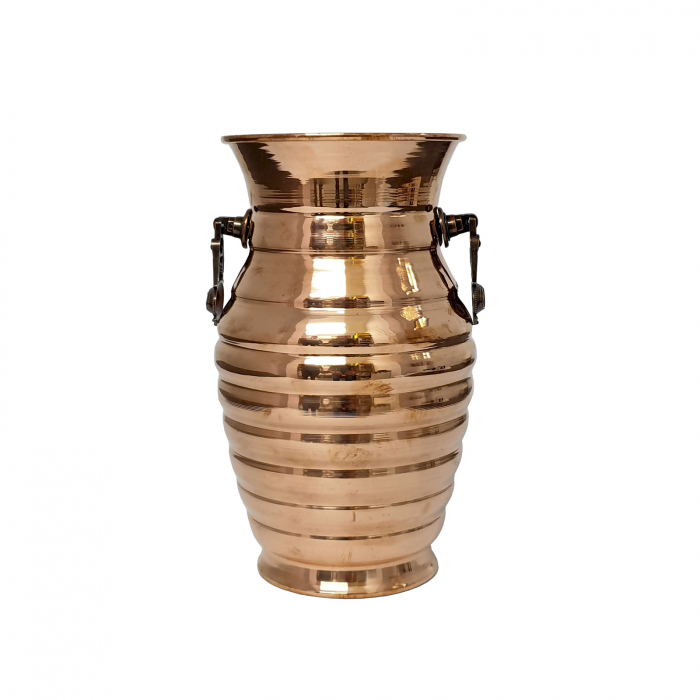 Vază din cupru lucrată manual 2000 ml CTR15 [2]
