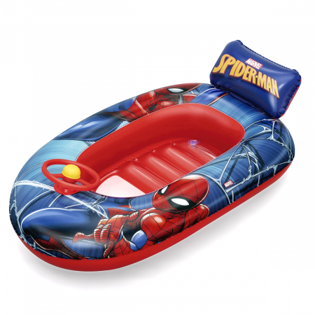 Gonflabile și plajă - Barcă gonflabilă Bestway Spiderman 112 x 71 cm