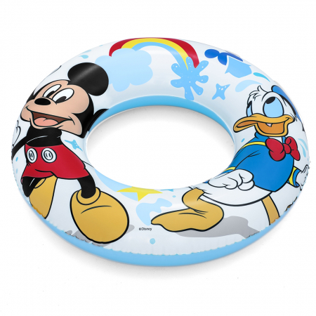 Gonflabile și plajă - Colac înot Bestway Mickey Mouse 56 cm