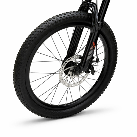 Bicicletă Caraiman, pliabilă, roți 20 inch, cu dublă suspensie, frâne pe disc, roșie [5]