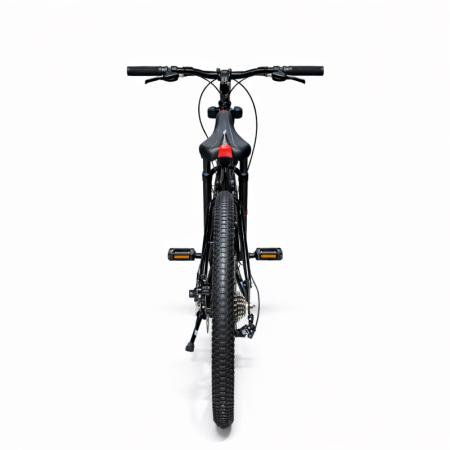 Bicicletă Caraiman, pliabilă, roți 26 inch, cu dublă suspensie, frâne pe disc, roșie [6]