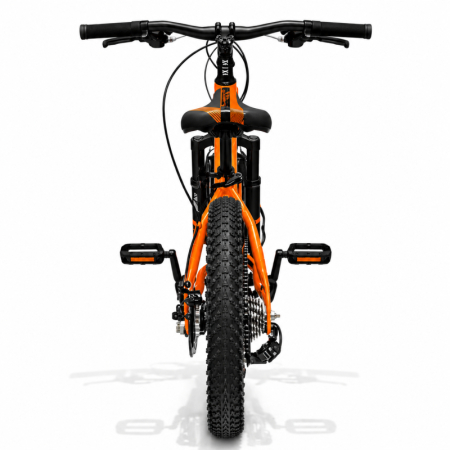 Biciclete - Bicicletă Caraiman, roți 20 inch, cadru oțel, frâne pe disc, portocaliu