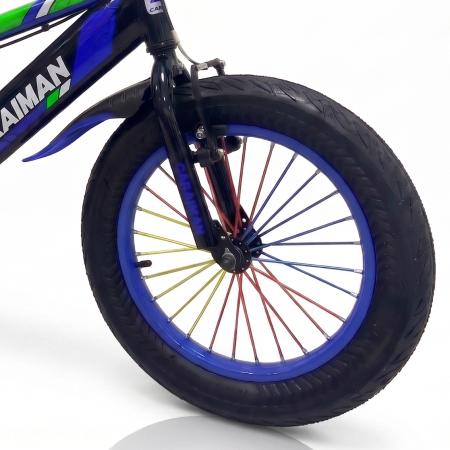Biciclete - Bicicletă copii Caraiman, roți 18 / 20 inch, cu bidon apă, albastră
