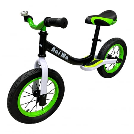 Biciclete - Bicicletă fără pedale, roți 12 inch, cadru oțel, roți pneumatice, BC16
