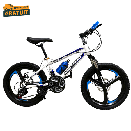 Biciclete - Bicicletă pentru Copii New Speed 20 inch, 21 Viteze, Frâne pe Disc, Roți Magneziu, NS03