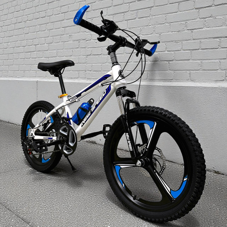 Biciclete - Bicicletă pentru Copii New Speed 20 inch, 21 Viteze, Frâne pe Disc, Roți Magneziu, NS03