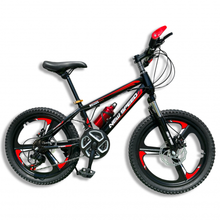 Biciclete - Bicicletă pentru Copii New Speed 20 inch, 21 Viteze, Frâne pe Disc, Roți Magneziu, NS04