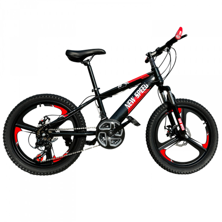 Biciclete - Bicicletă pentru Copii New Speed 20 inch, 21 Viteze, Frâne pe Disc, Roți Magneziu, NS08