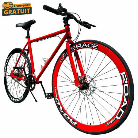 Biciclete - Bicicletă Urbană New Speed, roți 700C 28 inch, ușoară, frâne pe disc, NS71