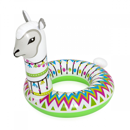 Gonflabile și plajă - Colac înot gonflabil Bestway alpaca diametru 109 cm