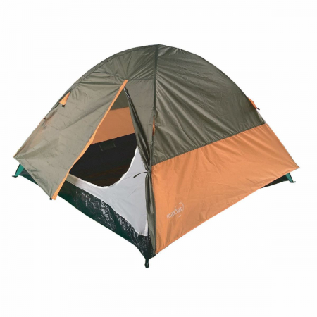 Camping și curte - Cort 2 straturi 4 persoane Montana  210 x 210 x 130 cm