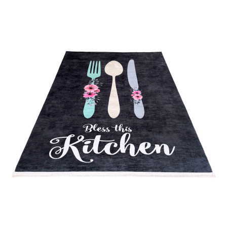 Covor bucătărie antiderapant, Bless This Kitchen, 120x180 cm [7]