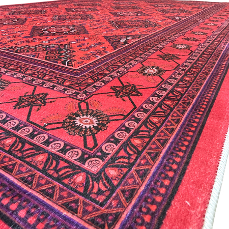 Covoare antiderapante - Covor cameră antiderapant, Model Etnic Oriental Clasic, mai multe dimensiuni