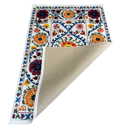 Covor cameră antiderapant, Tradițional Floral Multicolor, mai multe dimensiuni [7]