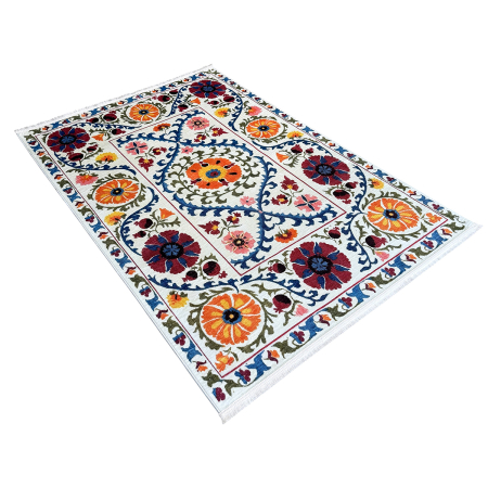 Covor cameră antiderapant, Tradițional Floral Multicolor, mai multe dimensiuni [8]