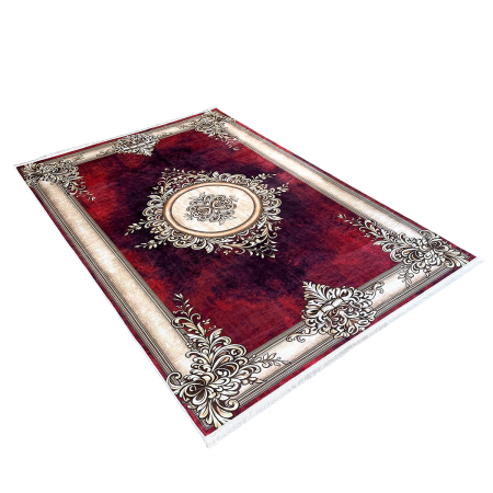 Covor cameră antiderapant, Clasic Elegant Baroc, mai multe dimensiuni [7]