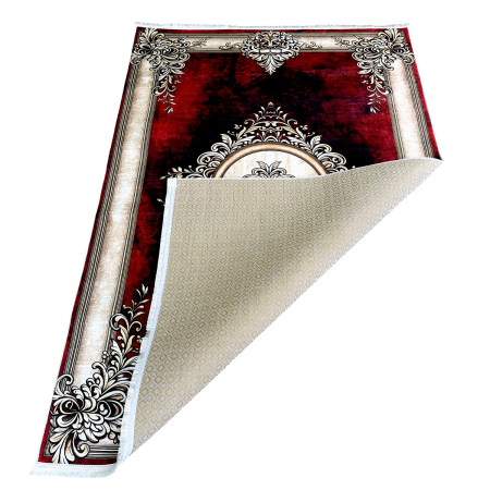 Covor cameră antiderapant, Clasic Elegant Baroc, mai multe dimensiuni [5]