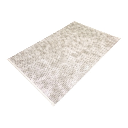Covor cameră antiderapant Welsoft, model abstract, bej-taupe, 120x180 cm [7]