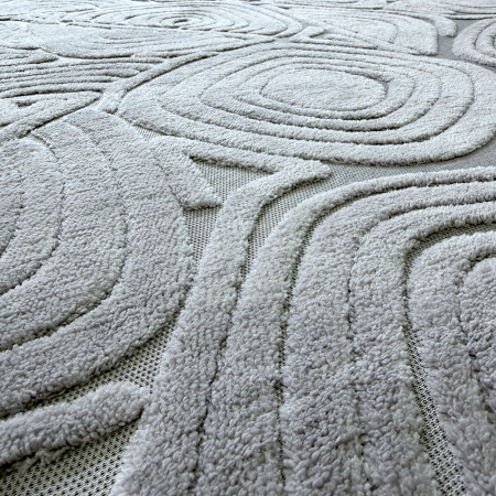 Covor cameră antiderapant, Welsoft, triunghi gri, mai multe dimensiuni [6]